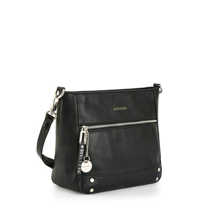 Cartera bandolera grande guillot negro