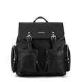 Mochila con tapa fili grande negro