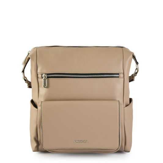 Mochila Mediana Coppola Taupe Oscuro