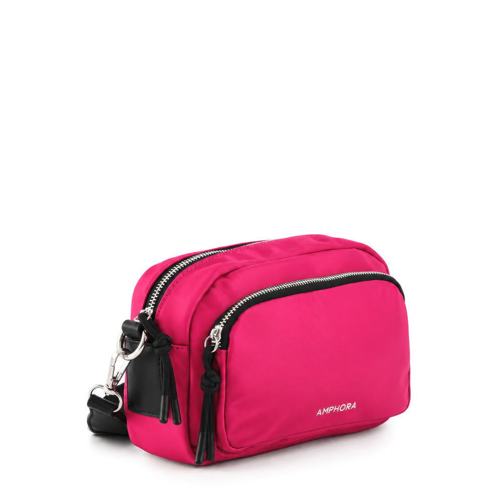 Cartera bandolera aferdita rosado