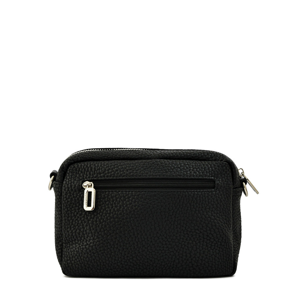 Cartera bandolera ornella pequeña negro