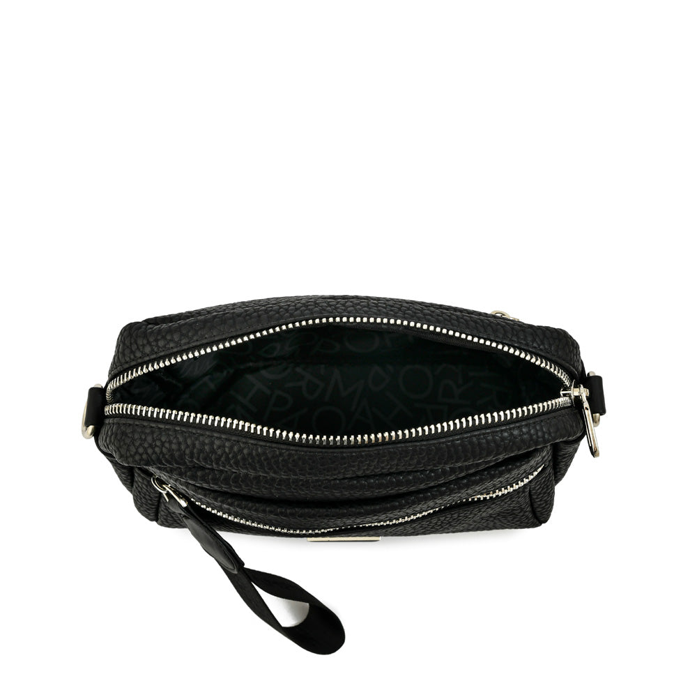 Cartera bandolera ornella pequeña negro