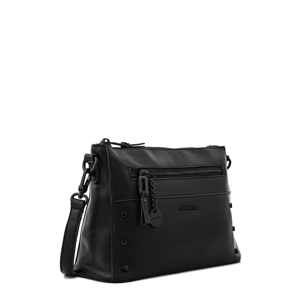 Cartera bandolera jazmin grande negro