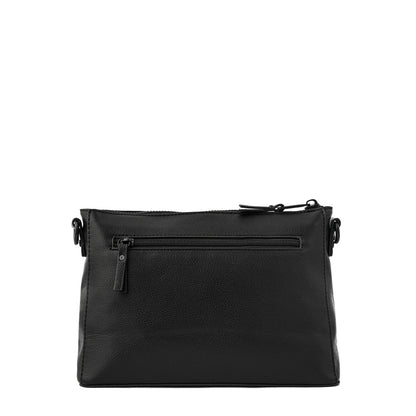 Cartera bandolera grande jazmin negro