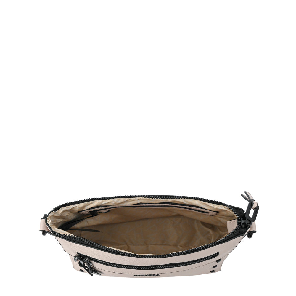 Cartera bandolera jazmin grande blanco crudo
