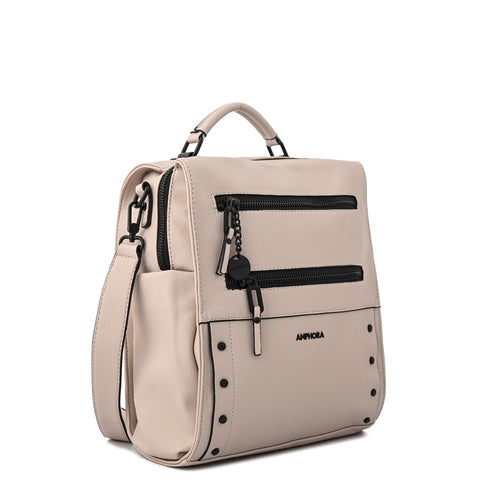 Mochila jazmin mediana blanco crudo