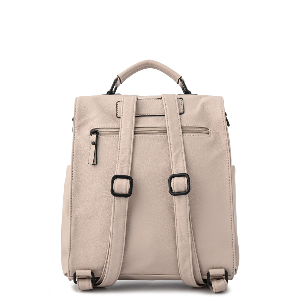 Mochila jazmin mediana blanco crudo