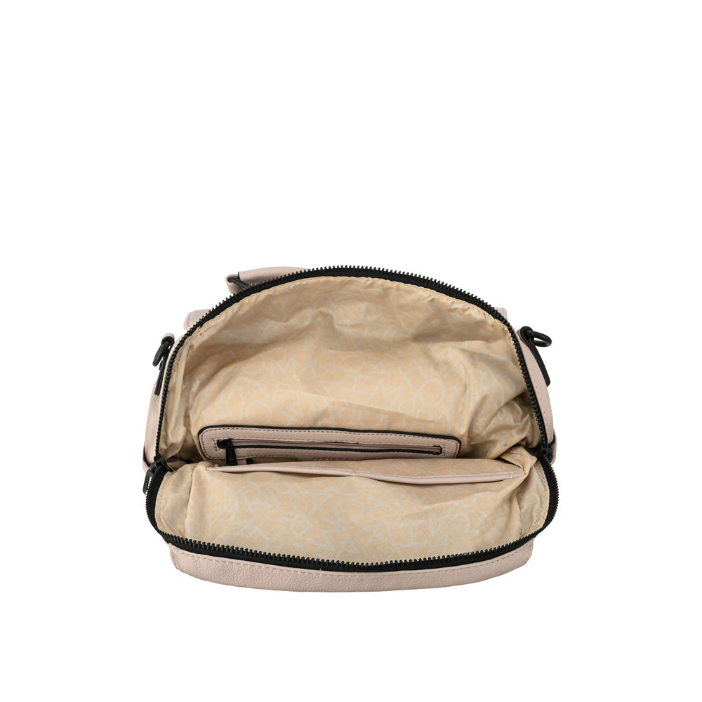 Mochila jazmin mediana blanco crudo