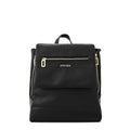 Mochila con tapa elena mediana negro especial