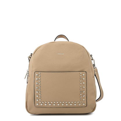 Mochila mediana nely beige