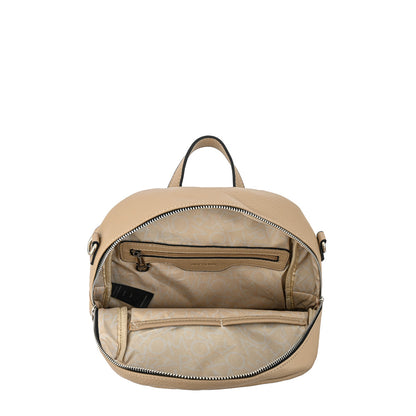 Mochila mediana nely beige