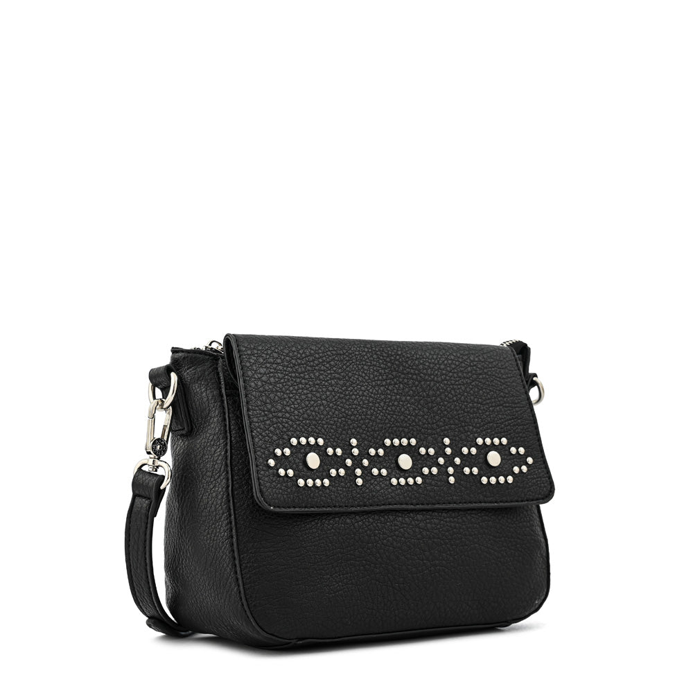 Cartera bandolera tasia mediana negro