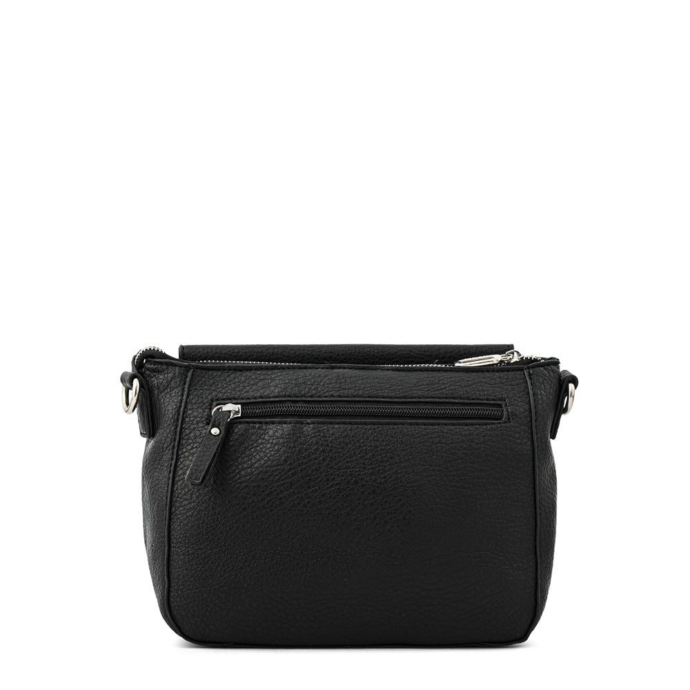 Cartera bandolera tasia mediana negro