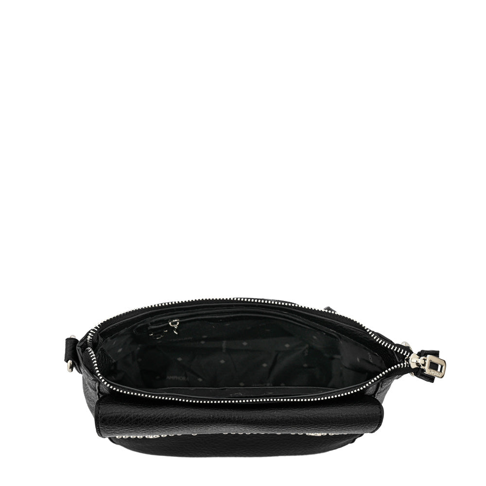 Cartera bandolera tasia mediana negro