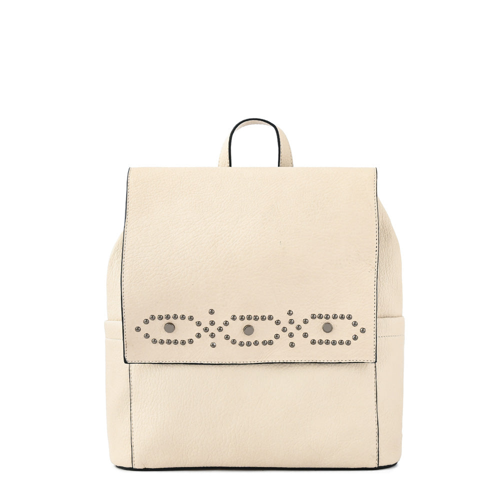 Mochila tasia grande beige