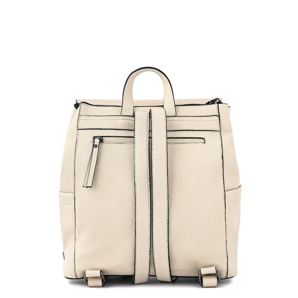 Mochila tasia grande beige