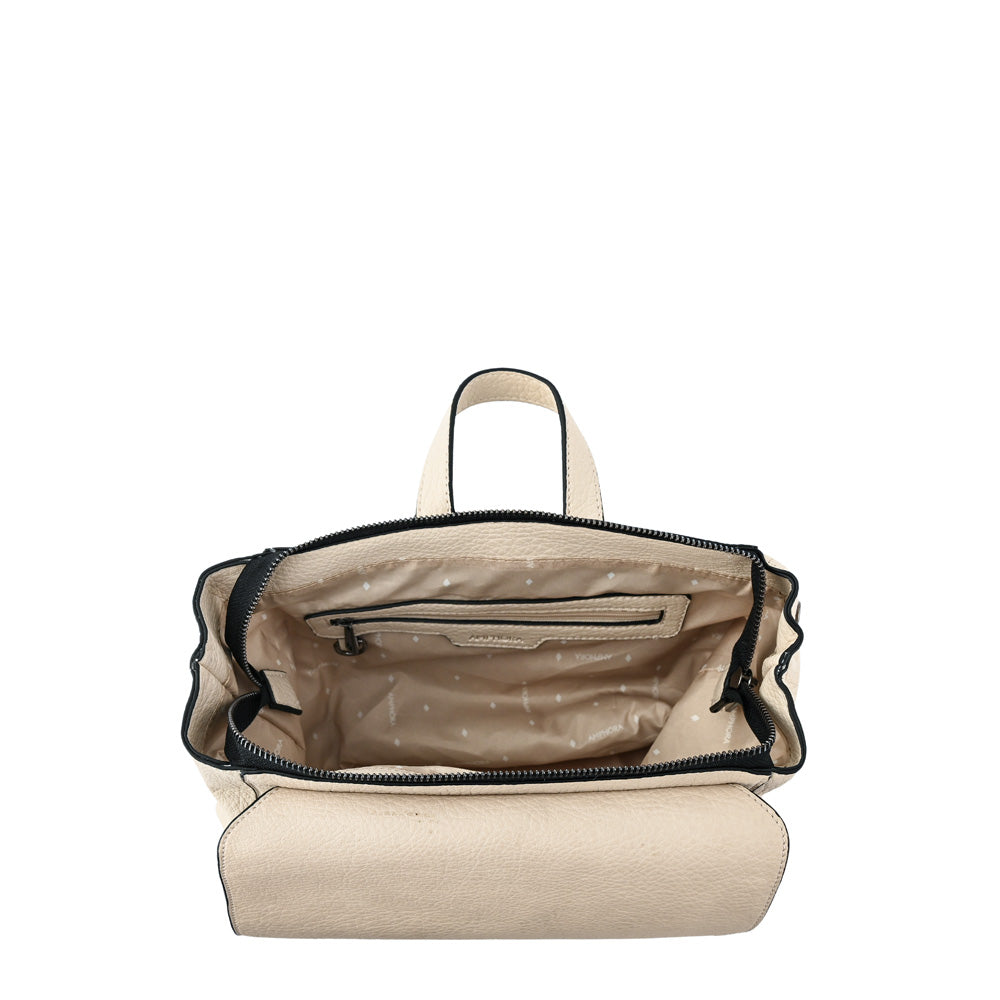 Mochila tasia grande beige