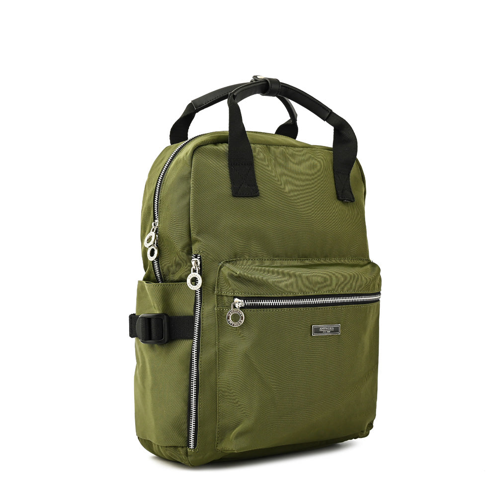 Mochila porta notebook lani grande verde oliva