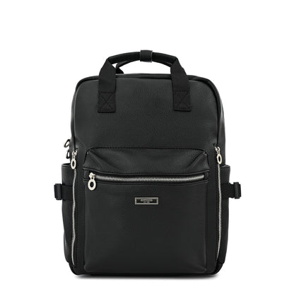 Mochila porta notebook grande lani negro texturizado