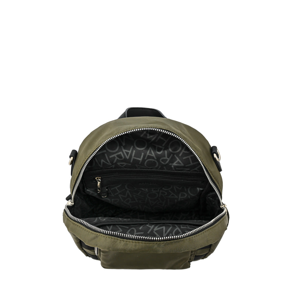 Mochila tessie mediana verde oliva