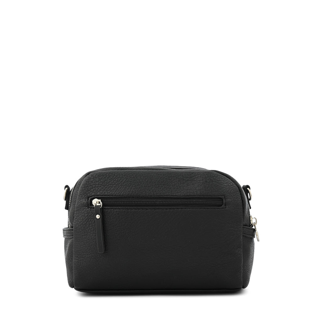 Cartera bandolera karina mediana negro especial