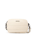 Cartera bandolera maricel pequeña blanco crudo