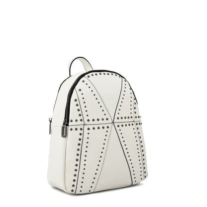 Mochila mediana maurin blanco