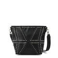 Cartera corte recto maurin mediana negro