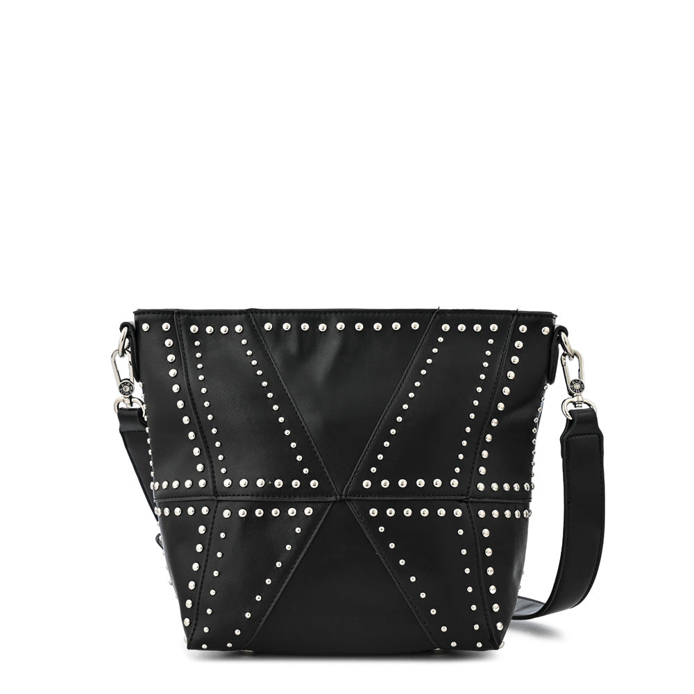 Cartera corte recto maurin mediana negro
