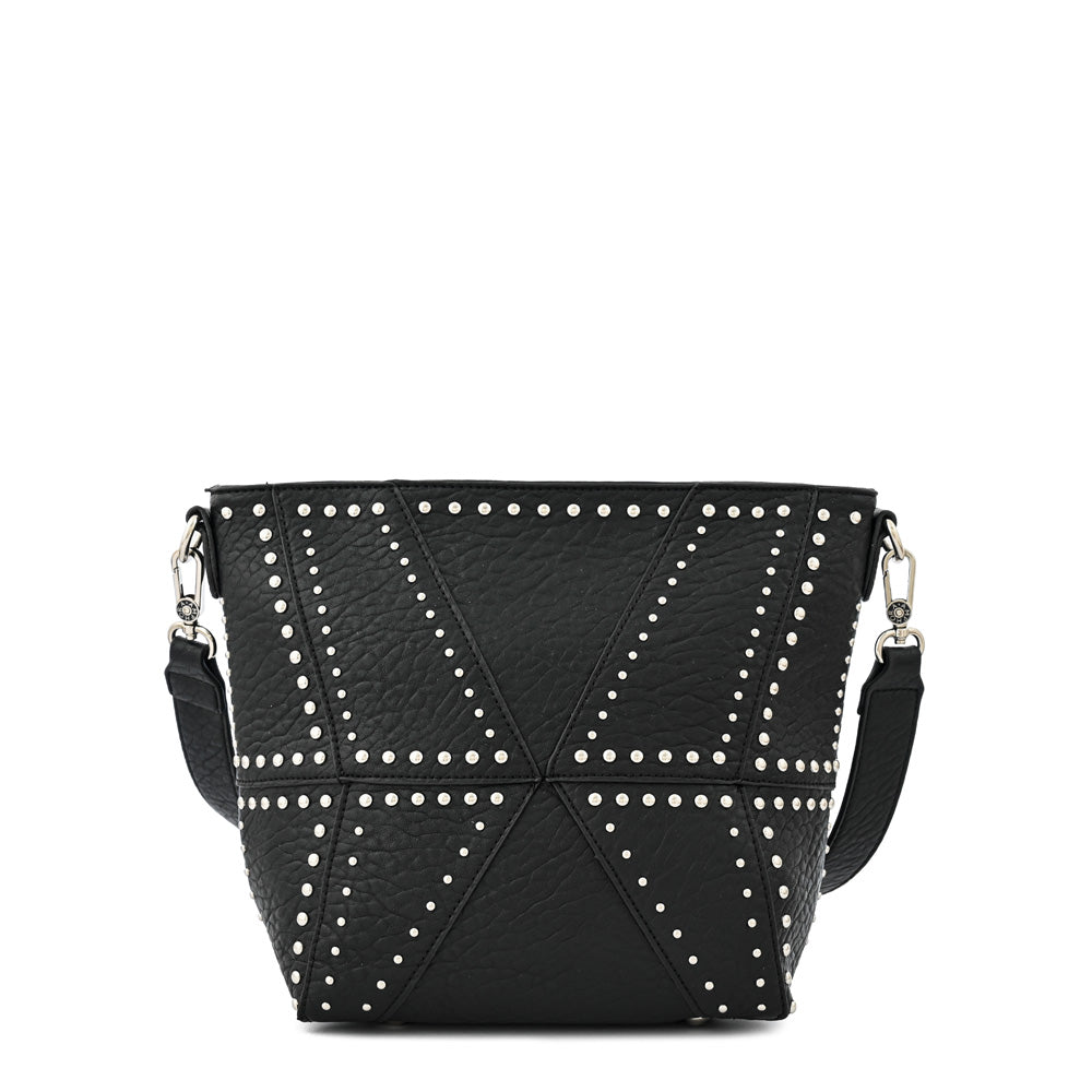 Cartera corte recto maurin mediana negro especial