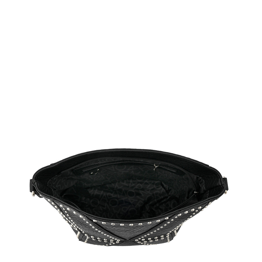 Cartera corte recto maurin mediana negro especial
