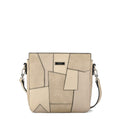 Cartera bandolera cleo mediana blanco crudo