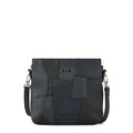 Cartera bandolera cleo mediana azul oscuro