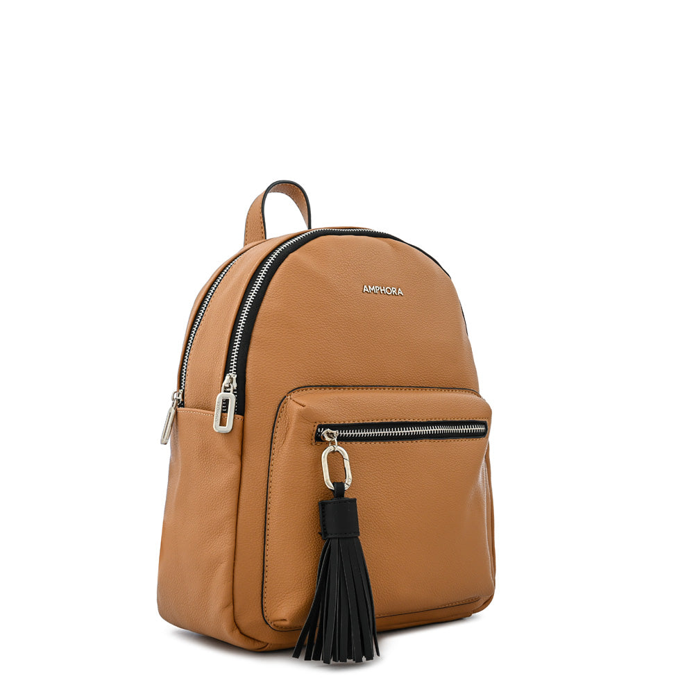 Mochila claribel grande camel