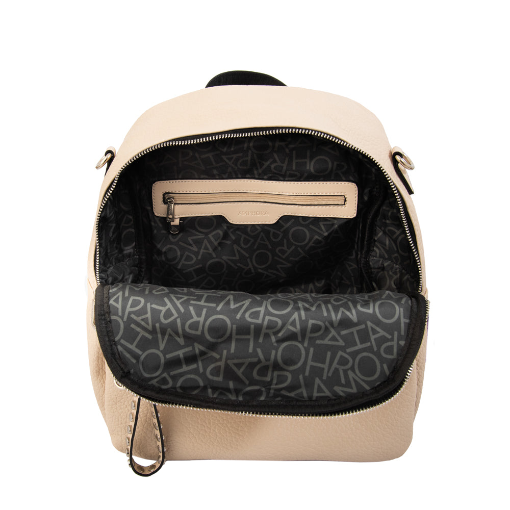 Mochila deva grande blanco crudo