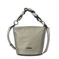 Cartera bandolera keira pequeña plateado oscuro