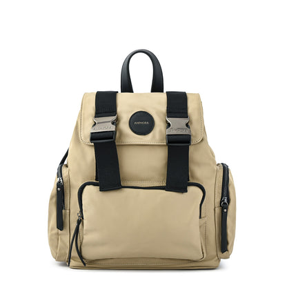 Mochila grande ferni beige