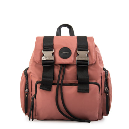 Mochila ferni grande rosa viejo