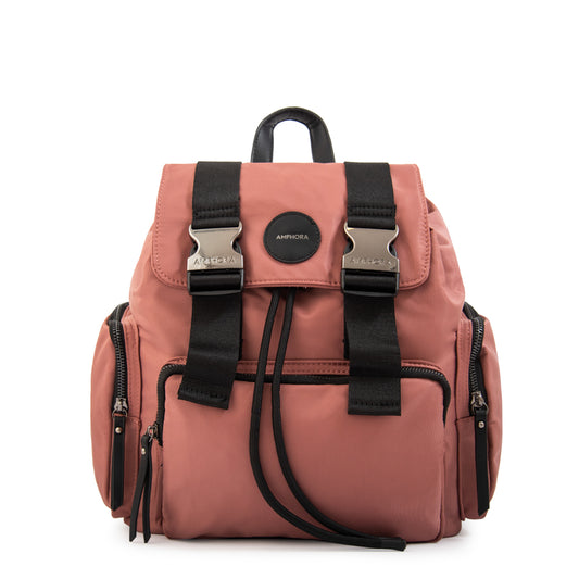 Mochila ferni grande rosa viejo