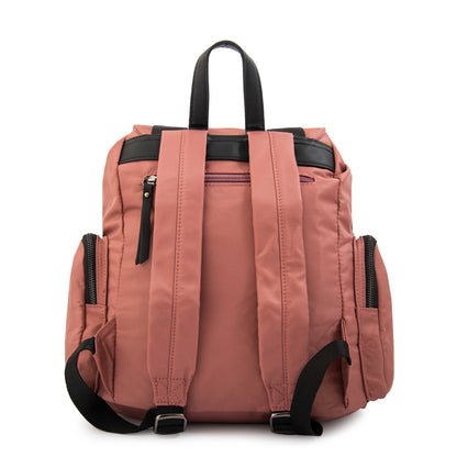 Mochila ferni grande rosa viejo