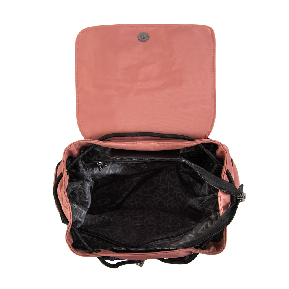 Mochila ferni grande rosa viejo