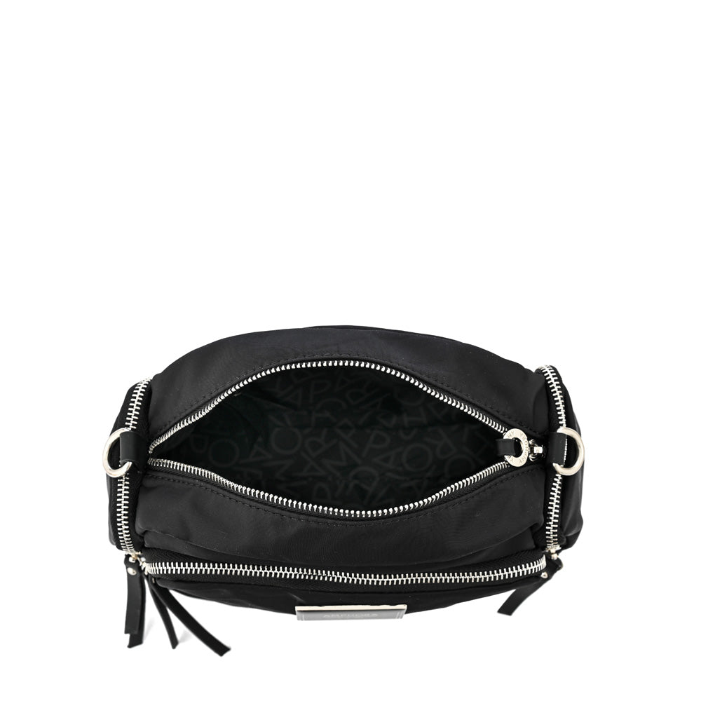 Cartera bandolera mediana ziva negro
