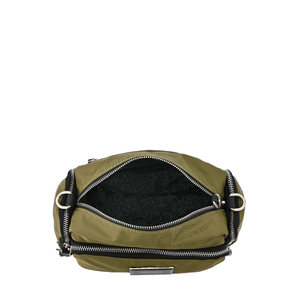 Cartera bandolera ziva mediana verde oliva