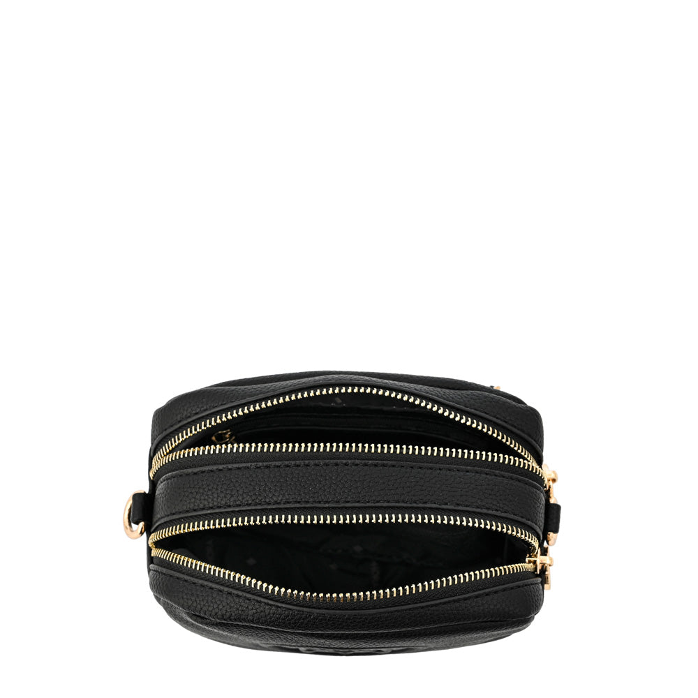 Cartera bandolera delia pequeña negro
