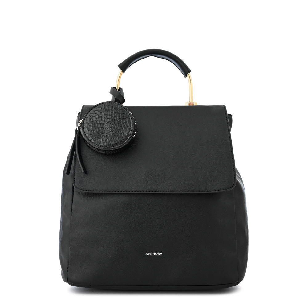 Mochila con tapa benita mediana