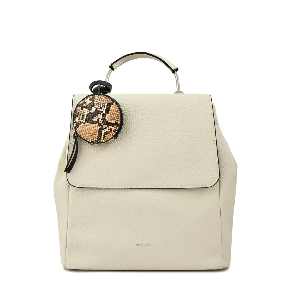 Mochila con tapa benita mediana