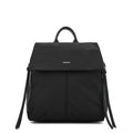 Mochila julianne mediana negro texturizado