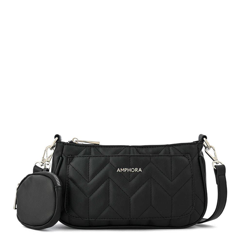 Cartera bandolera blinky mediana negro