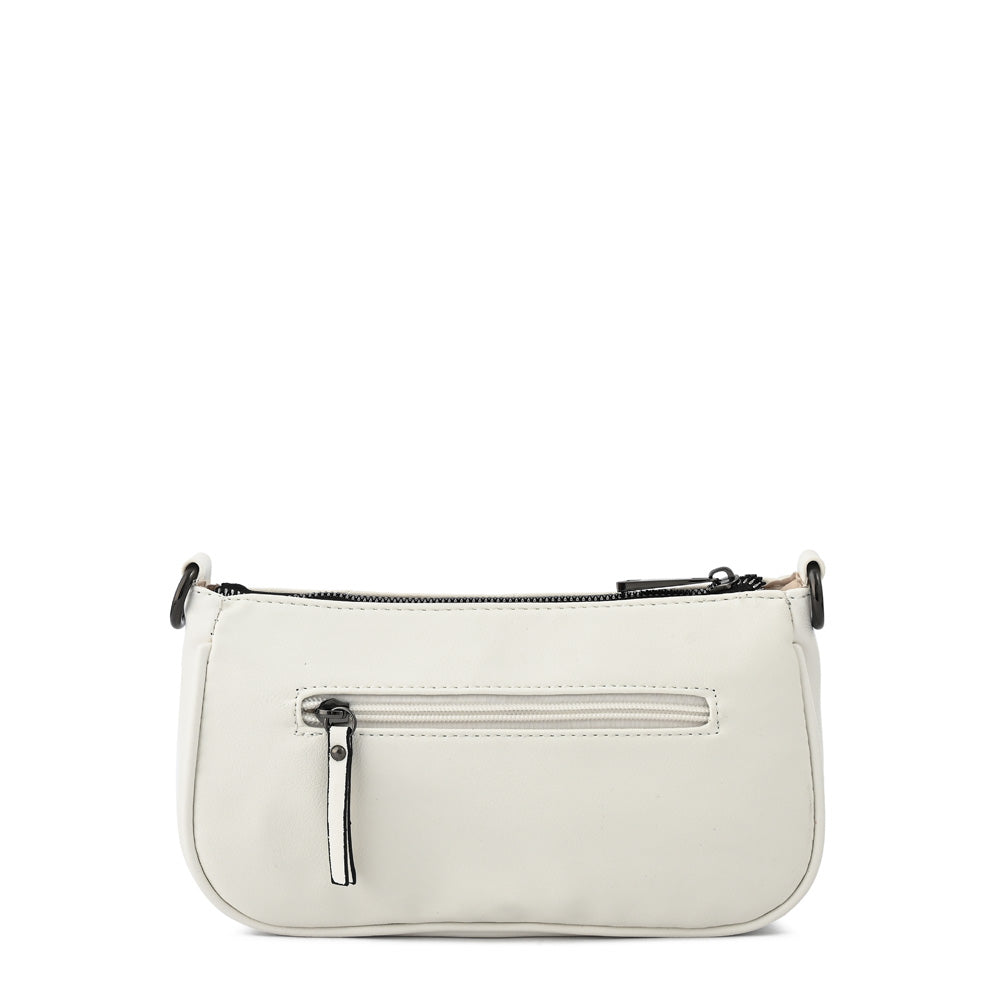 Cartera bandolera blinky mediana blanco