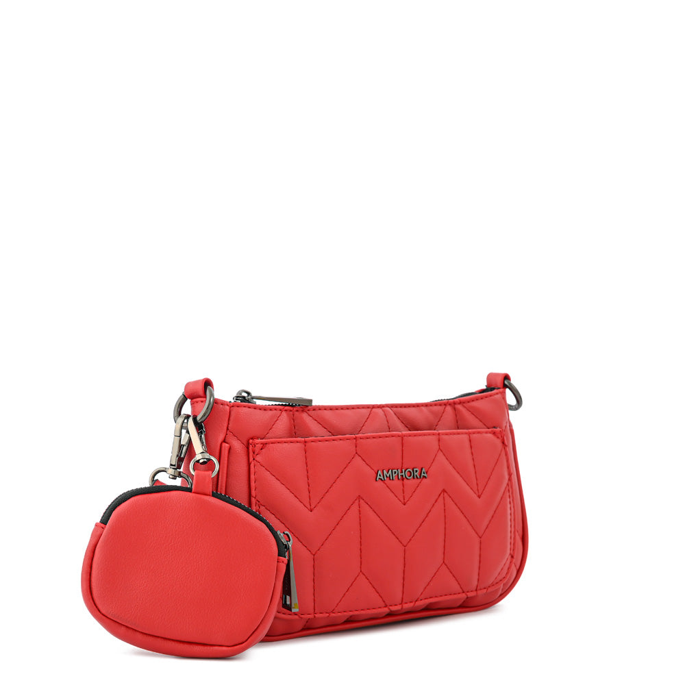 Cartera bandolera blinky mediana rojo